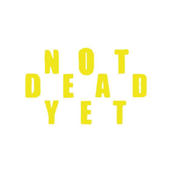 Not dead yet logo